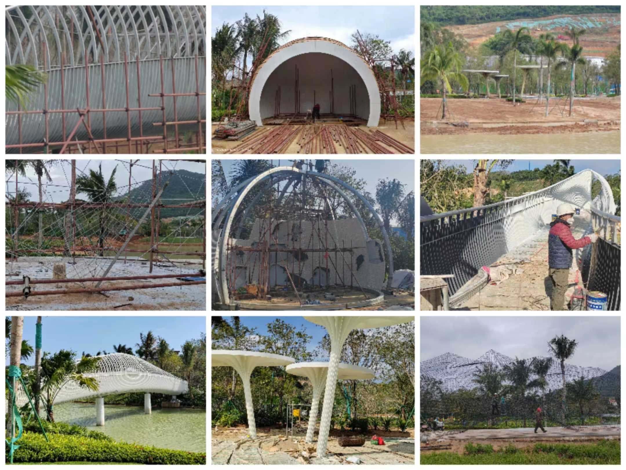 石梅公園鋼結構